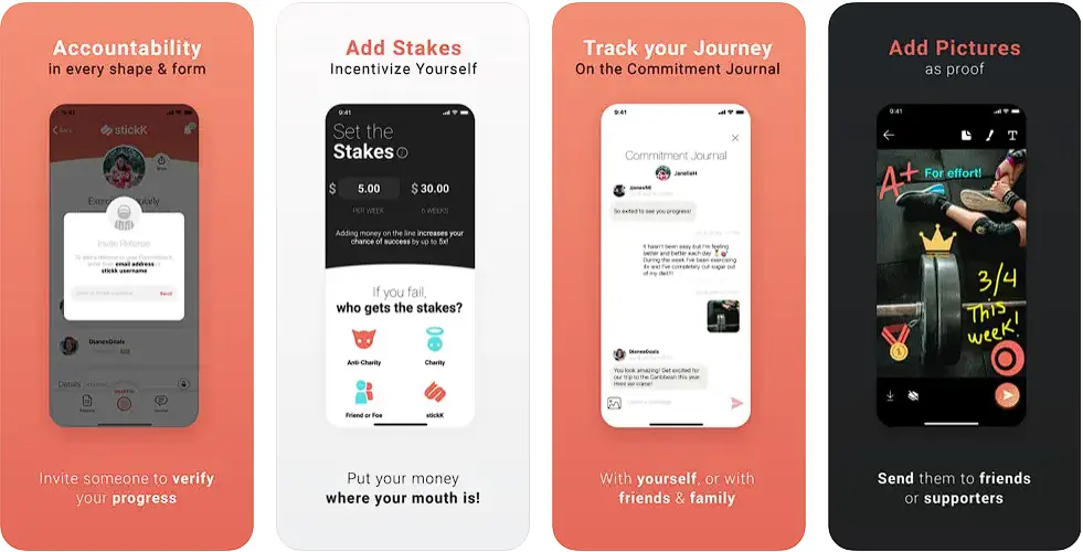 stickK interface